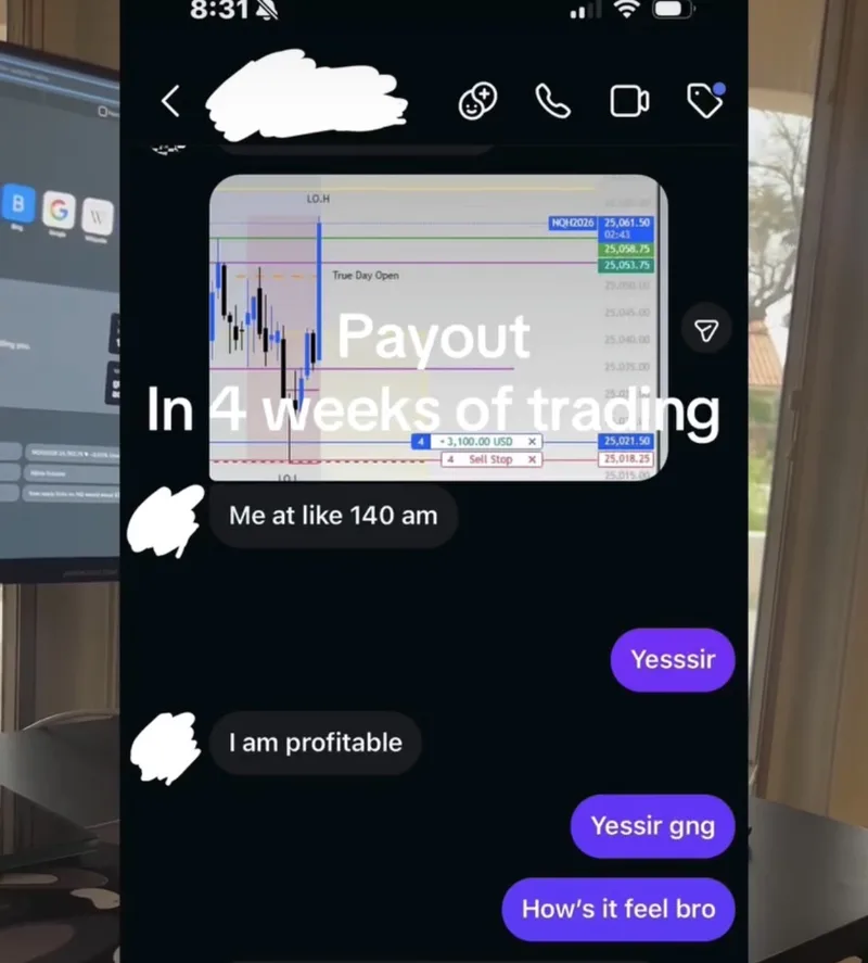 Member result shared in the community — redacted to protect privacy